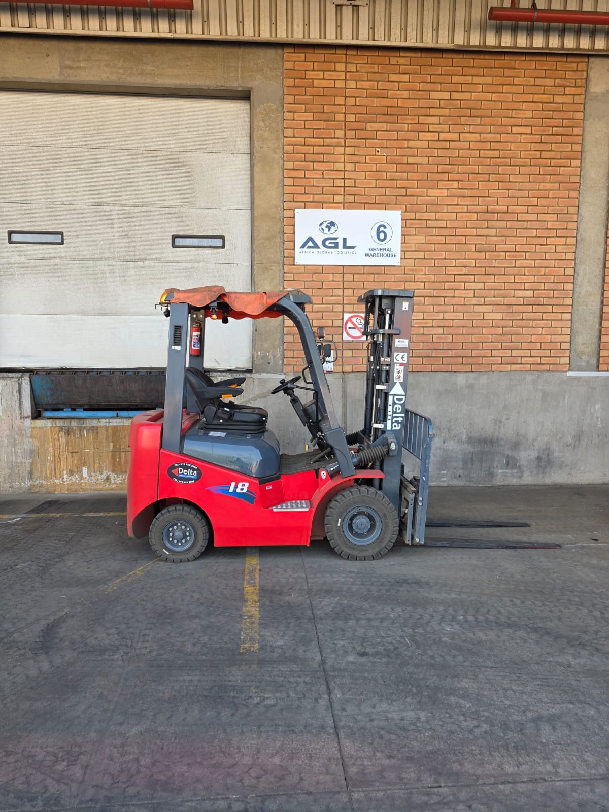 Checklist image for forklift load testing