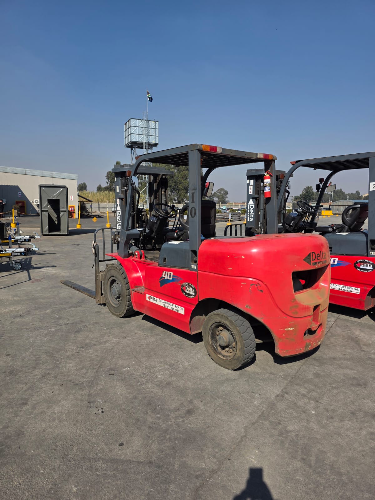 Forklift load testing information image