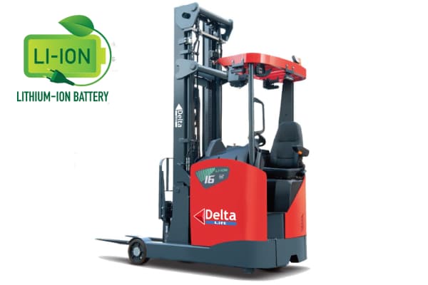 DeltaLift 1.5-2 Ton Lithium-Ion Battery Reach Truck