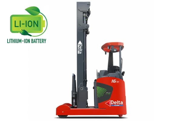 DeltaLift 1.5-2 Ton Lithium-Ion Battery Reach Truck