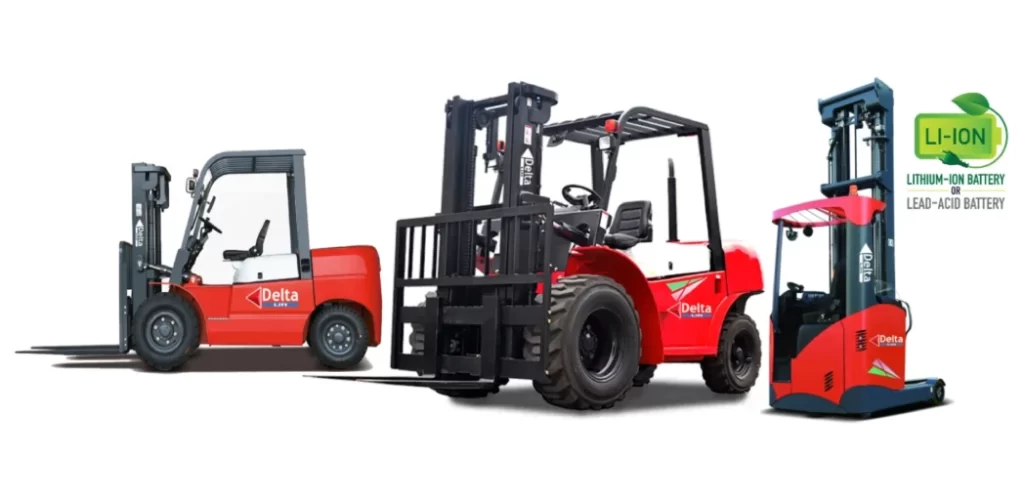 Different types of forklift available